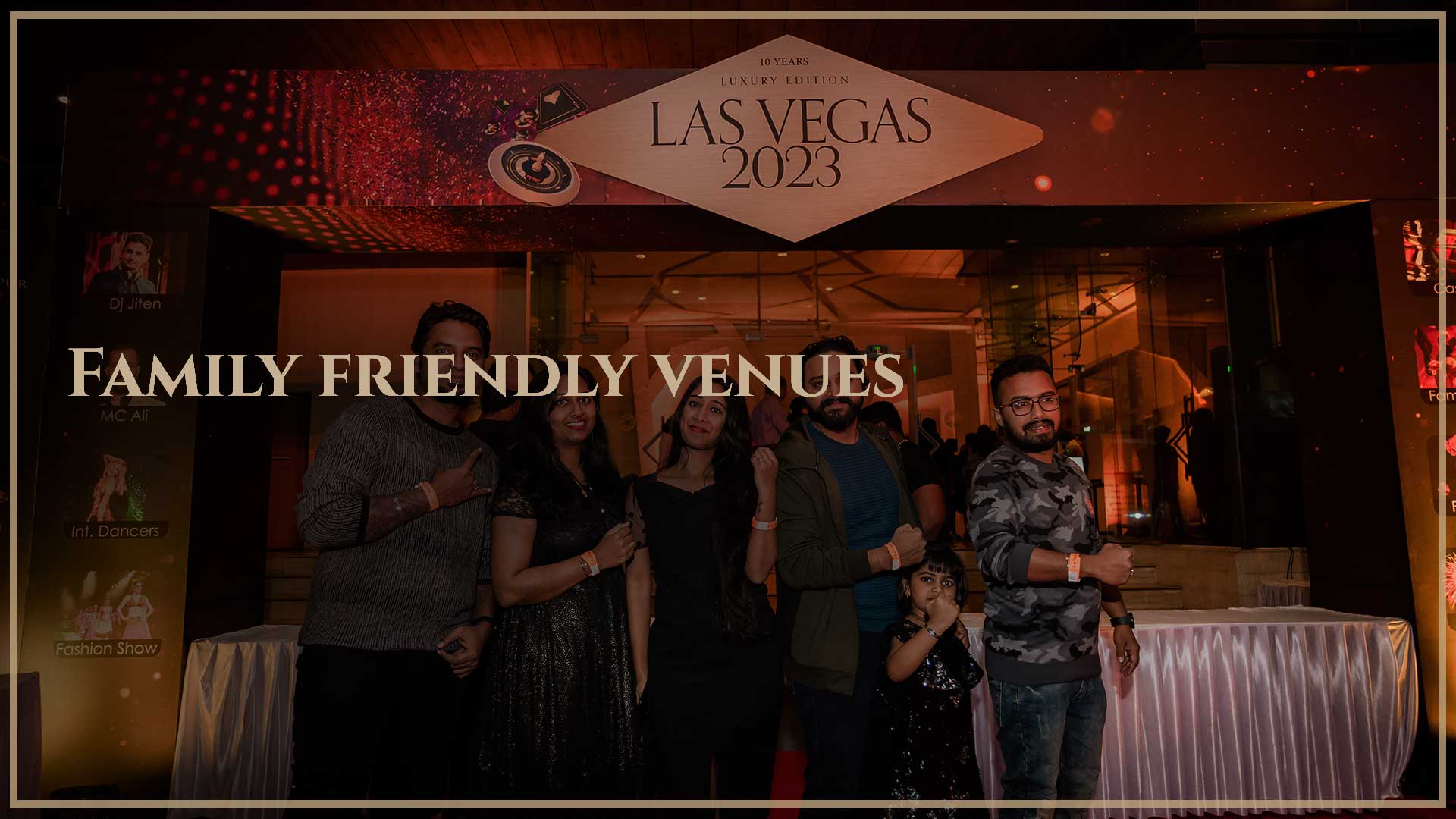 Family friendly venues